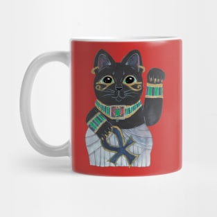 Egyptian lucky cat Mug